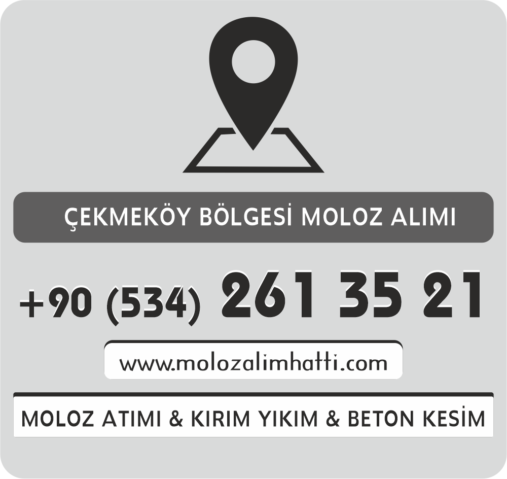 Çekmeköy Moloz Alma Hattı | Moloz Taşıma Nakliye Hizmeti