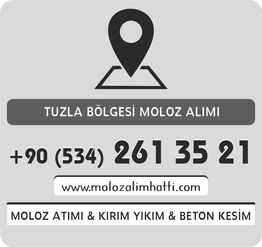 Tuzla Moloz Alım Hattı | Moloz Taşıma Nakliye Hizmeti