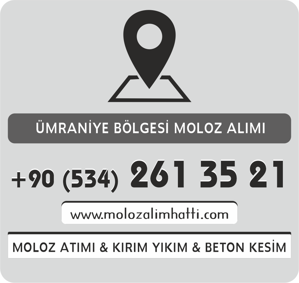 Ümraniye Moloz Alım Hattı - Moloz Atma, Taşıma ve Nakliye